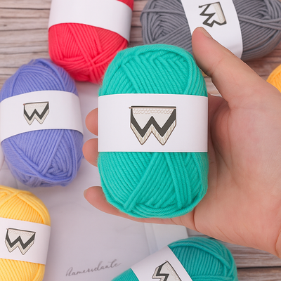 Fil crochet - kit de 25 rouleaux de fils en coton