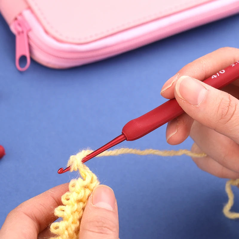 Aiguille à crochet - lot de 9 crochets de 2mm à 6mm