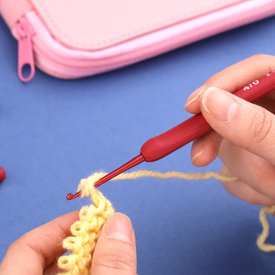 Aiguille à crochet - lot de 9 crochets de 2mm à 6mm