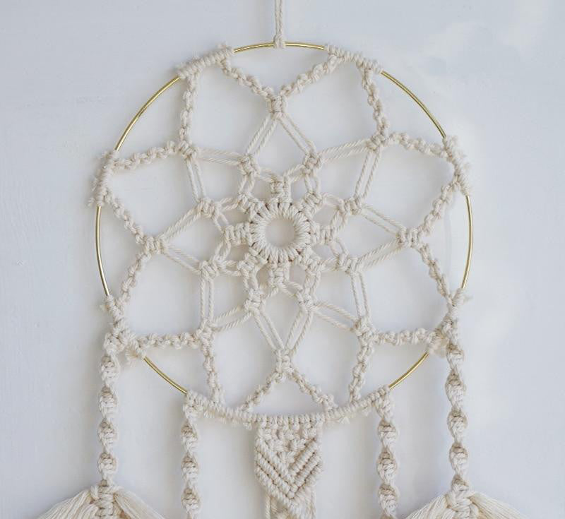 Attrape Rêve en Macramé