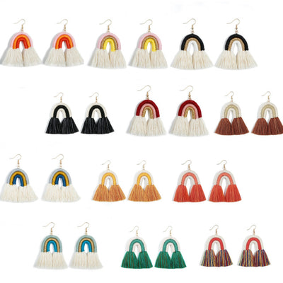 Boucle Oreille Macramé