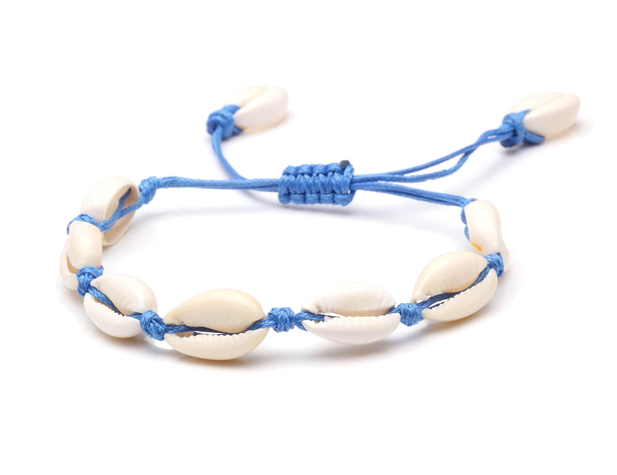 Bracelet Macramé en coquillage