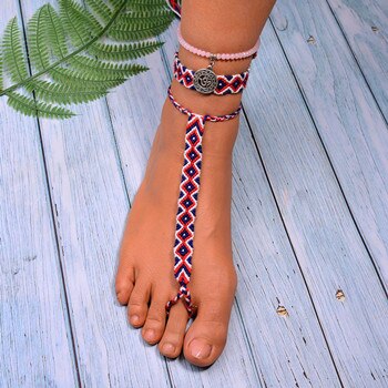 Bracelet de Cheville Tissus