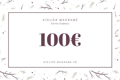 Carte Cadeau 100 euros