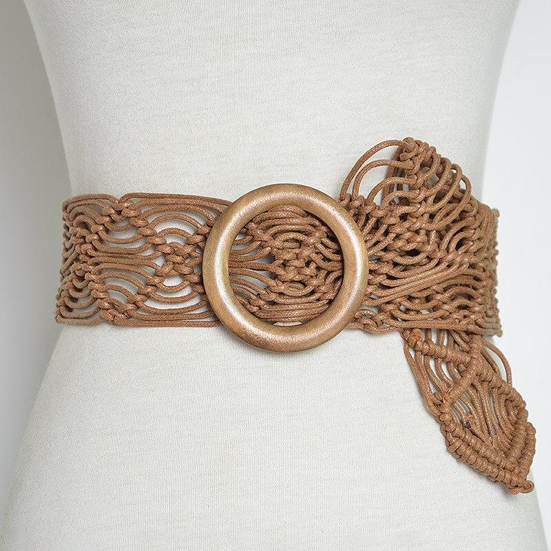 Ceinture Macramé Camel