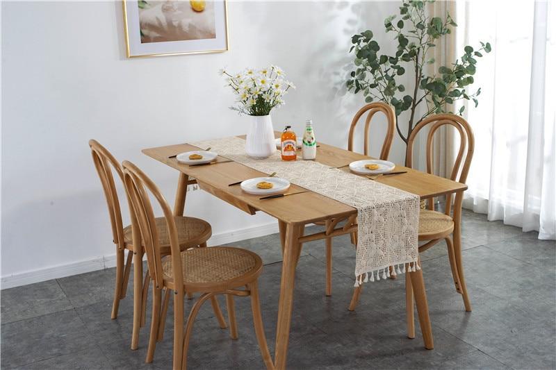 Chemin de Table en Macramé en coton