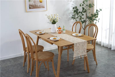 Chemin de Table en Macramé en coton