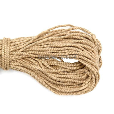 Corde de chanvre naturel Romane provenant de Atelier Macramé comparatif de couleurs beige