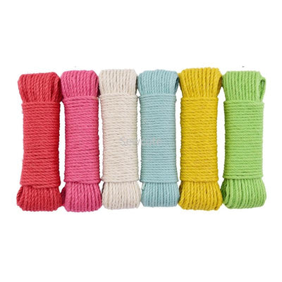 Corde de chanvre naturel Romane provenant de Atelier Macramé six couleurs