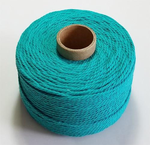 Corde macramé Isalia 2mm Atelier Macramé bleu turquoise