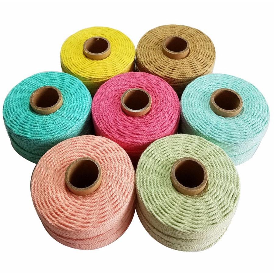 Corde macramé Isalia 2mm Atelier Macramé toutes les couleurs