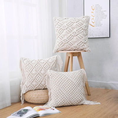 Coussin Macramé