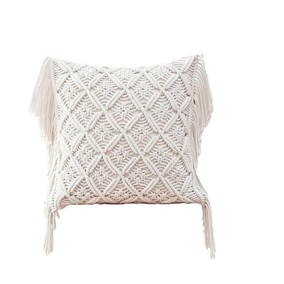Housse de Coussin Macramé