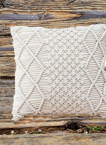 Coussin en Macramé