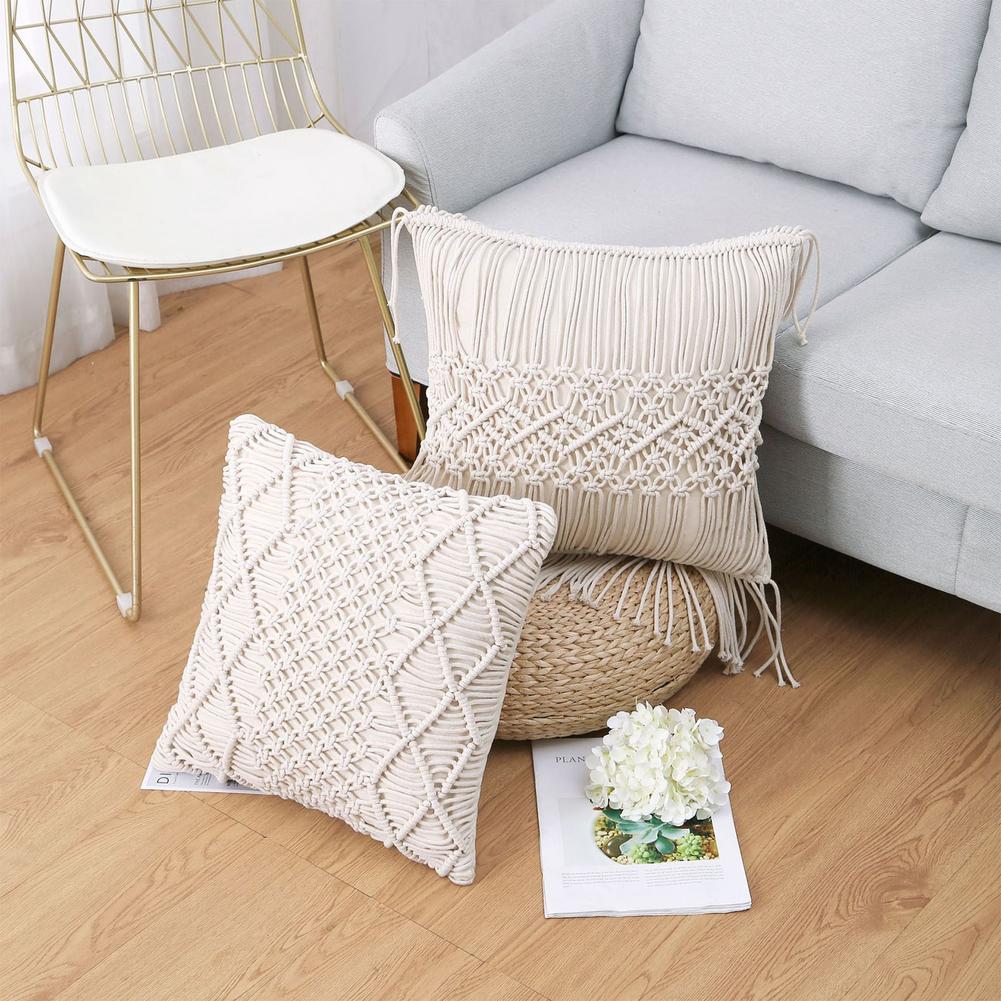 Coussin Carré Blanc