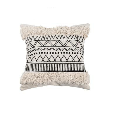 Coussin Macramé Rubben Atelier Macramé sur un fond blanc