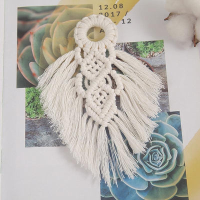 Plume en Macramé