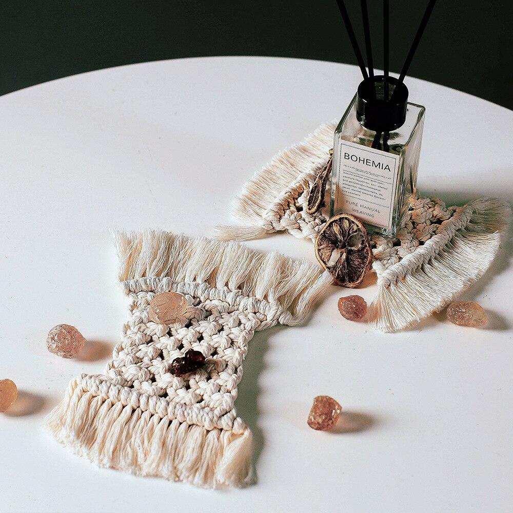 Dessous de Verre en Macramé