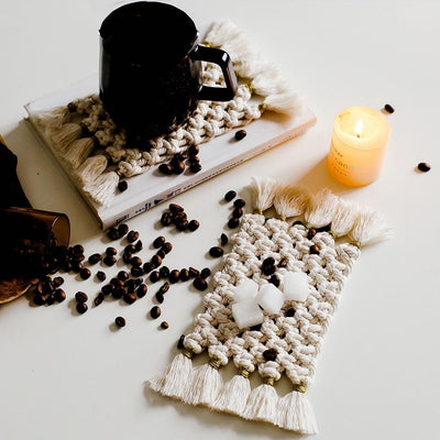 Dessous Verre Macramé