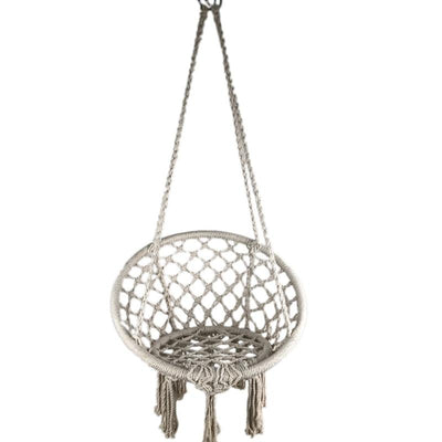 Fauteuil Macramé Suspendu blanc