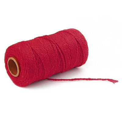Fil Macramé Rouge