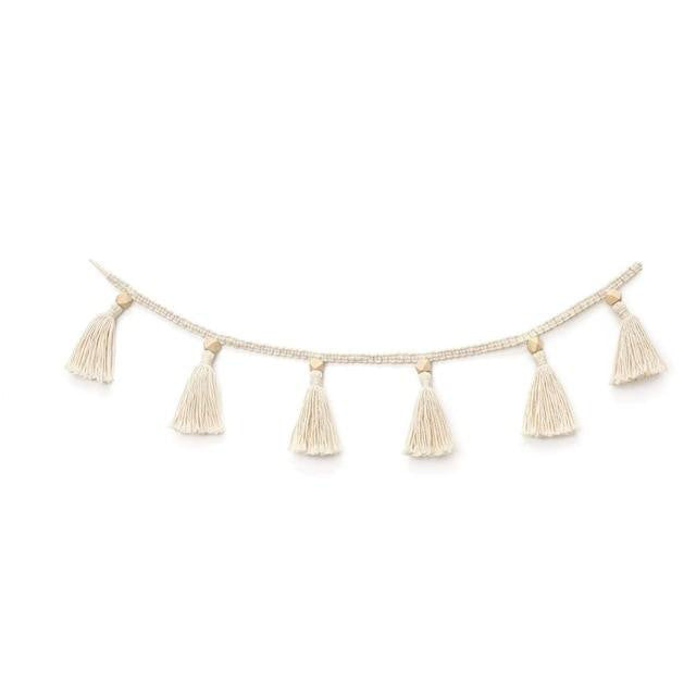 Guirlande Macramé Beige
