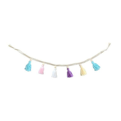 Guirlande Macramé Pastel