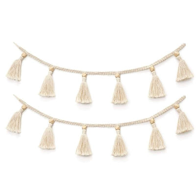Guirlande Macramé blanche