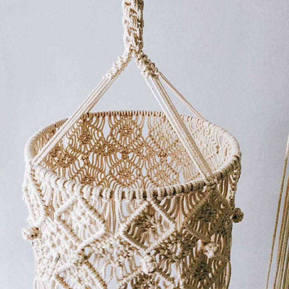 Lustre Macramé Arya Atelier Macramé fil de coton