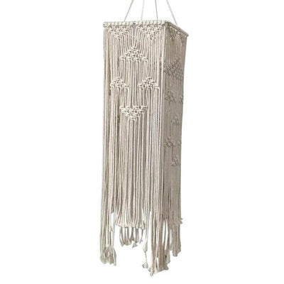 Lampe Macramé