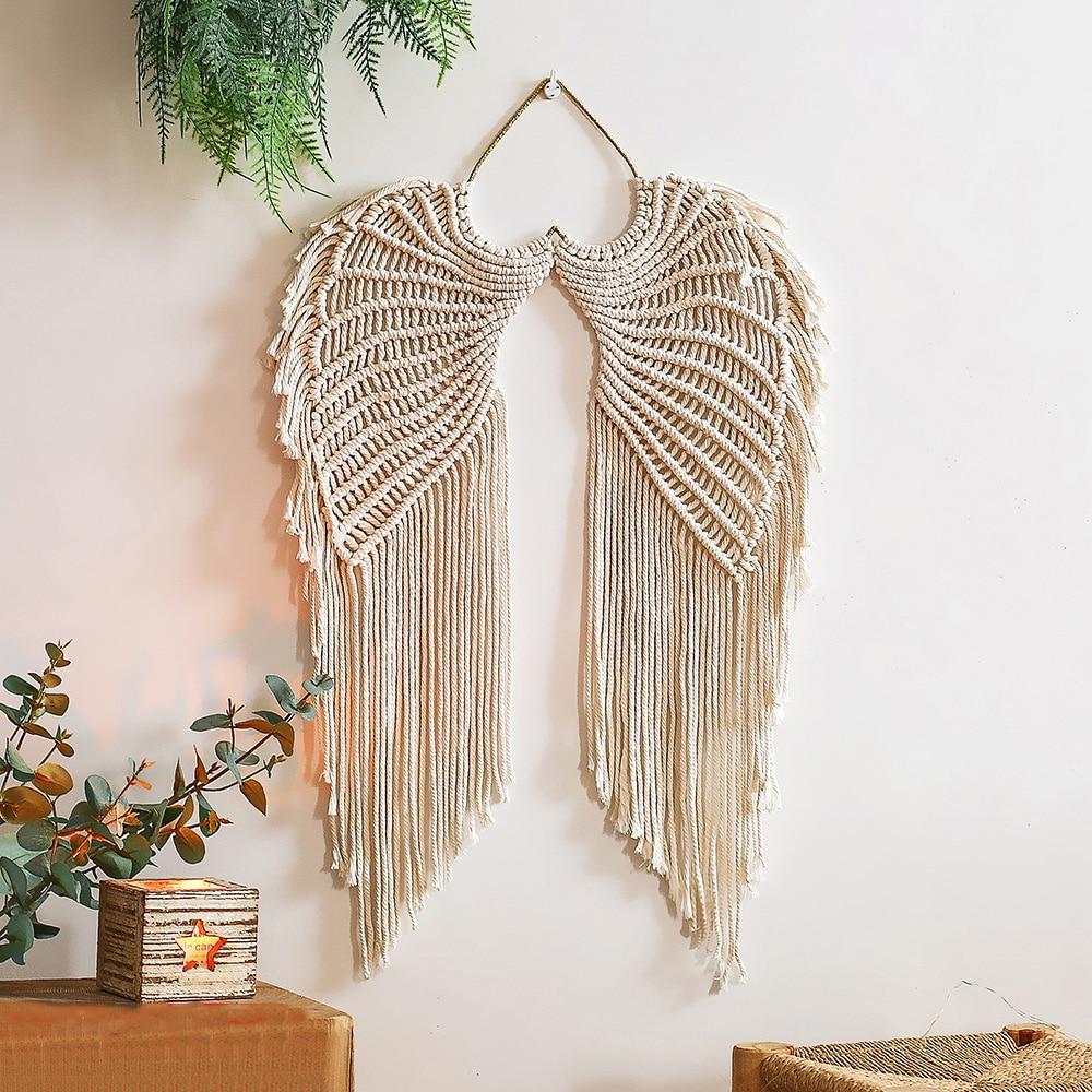 Macramé Mural Angel