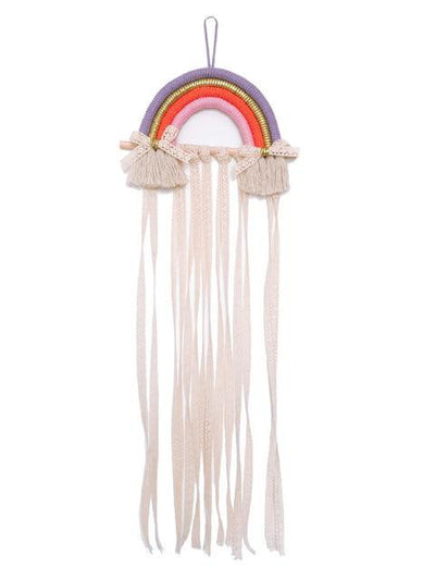 Macramé Photo Arc en Ciel