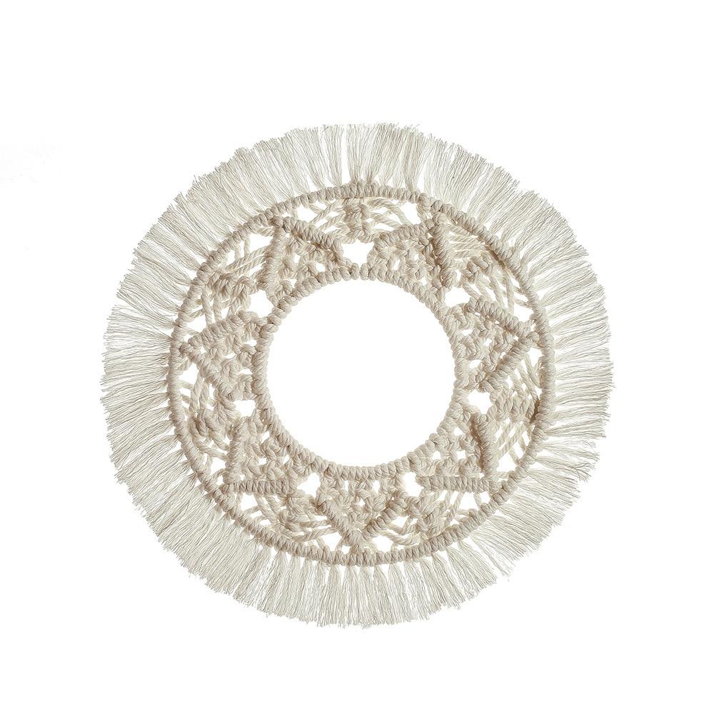 Macramé Rond en coton