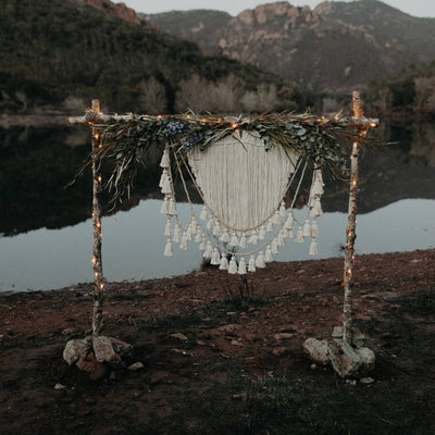 Macramé Mural Mariage