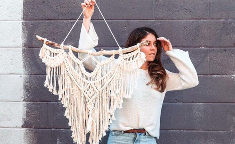 Tressage en Macramé