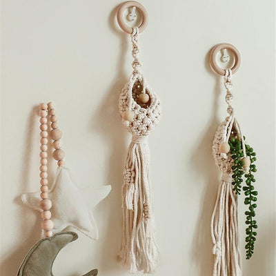 Macramé Mural Elena Atelier Macramé décor chambre d'enfant plantes tombantes