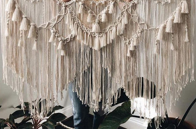 Macramé Géant blanc