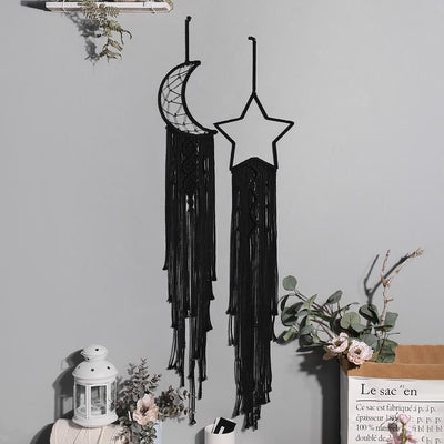Attrape rêve Macramé Noir