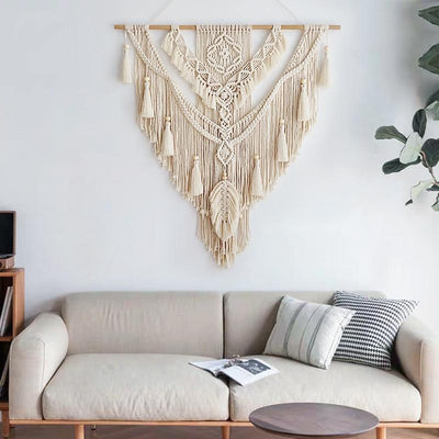 Tête de Lit Macramé