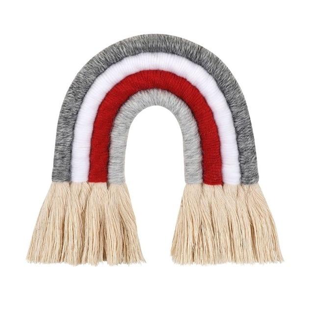 Arc en Ciel en Macramé gris