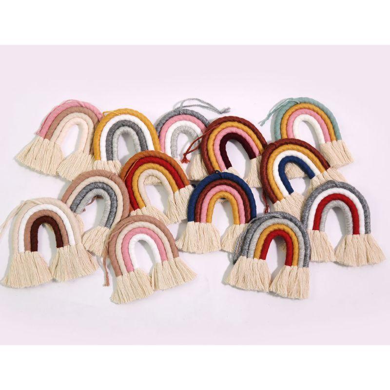 Arc en Ciel en Macramé