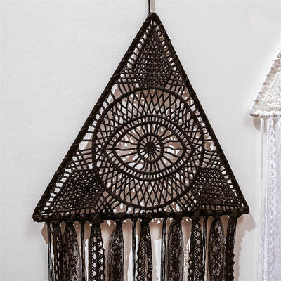 Macramé Mural Noir