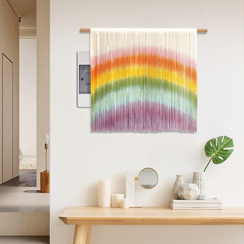 Macramé Mural Arc-en-Ciel