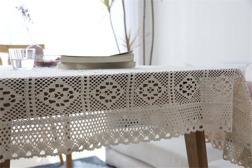 Nappe Macramé rectangle