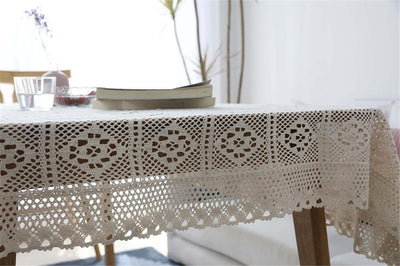 Nappe Macramé rectangle