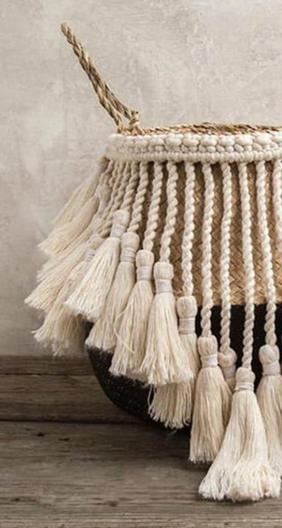 Panier Macramé
