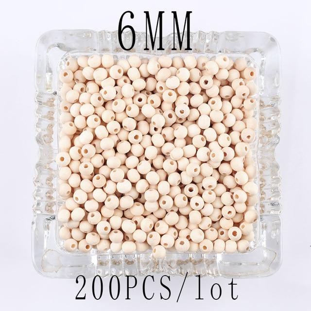 Perle Macramé Orchidée 6mm-40mm