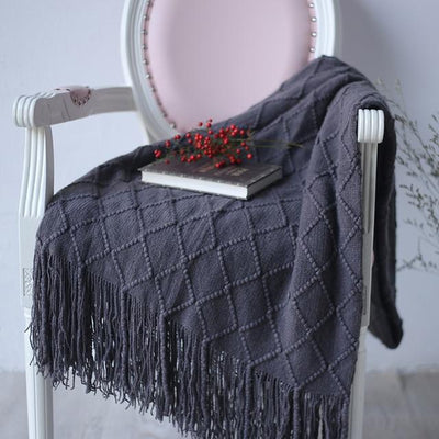 Plaid en Macramé