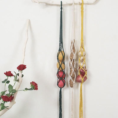 Fruits macramé