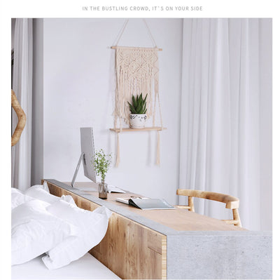Macramé Mural Etagère Mural Louise